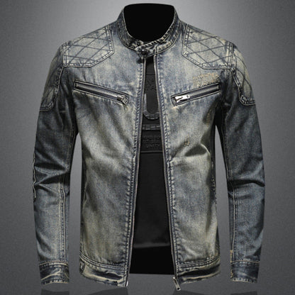 Veste Vintage Avec Fermeture Éclair