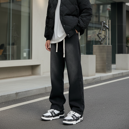 Pantalon Droit En Vrac, Printemps Et Été