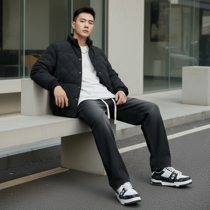 Pantalon Droit En Vrac, Printemps Et Été