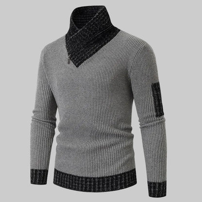 Pull Col écharpe Style Décontracté