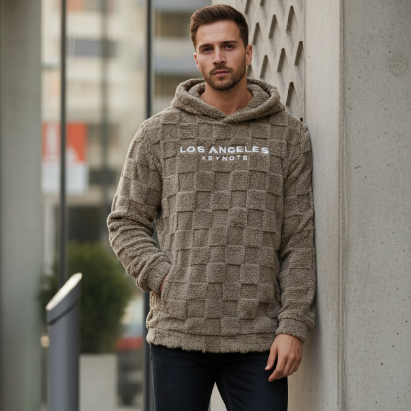 Pull à capuche moderne