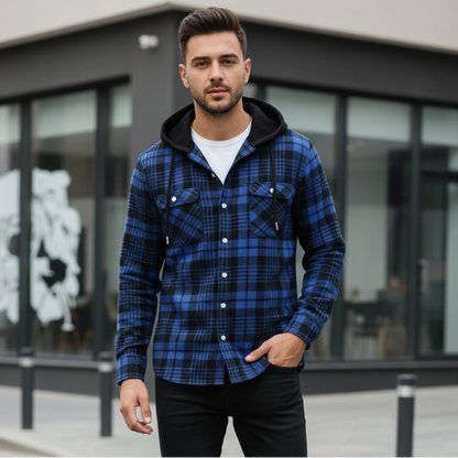 Chemise à Carreaux En Flanelle