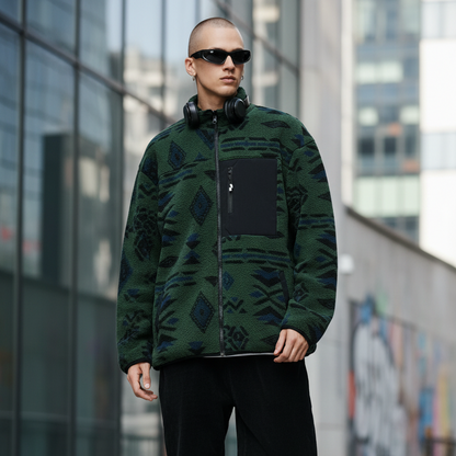 Veste Extérieure avec Doublure en Polaire