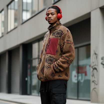 Veste Extérieure avec Doublure en Polaire