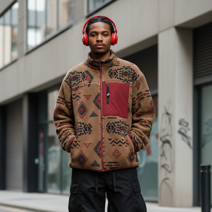 Veste Extérieure avec Doublure en Polaire