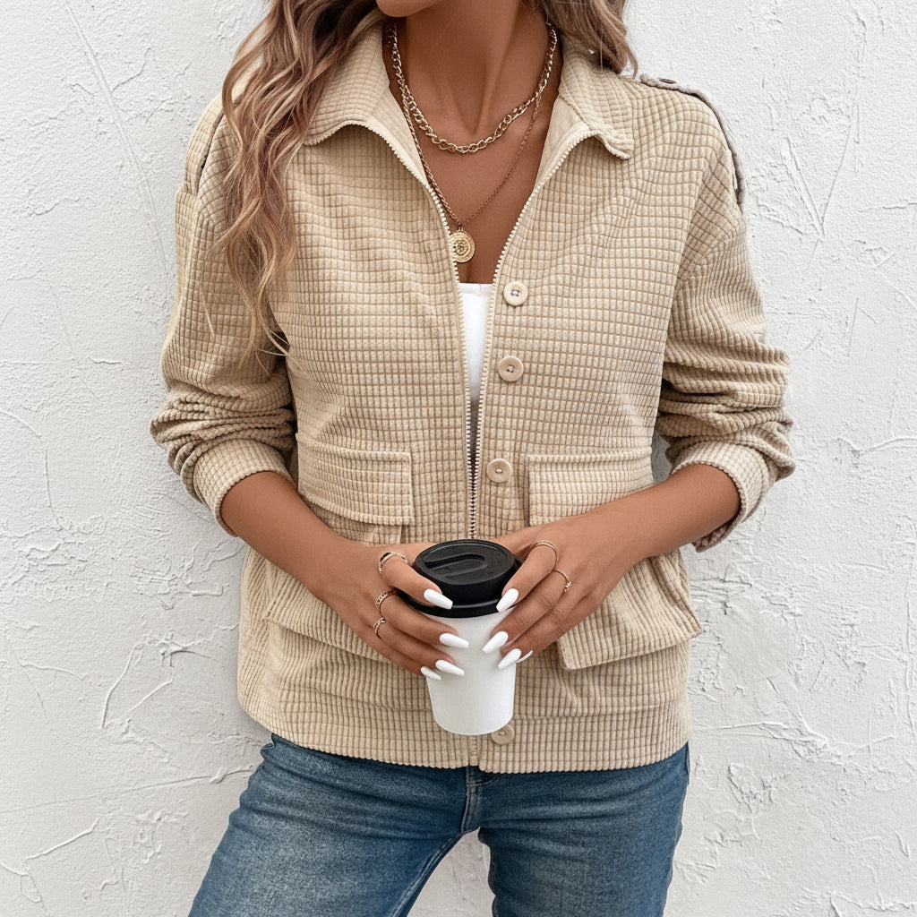 Veste – Design élégant en velours côtelé