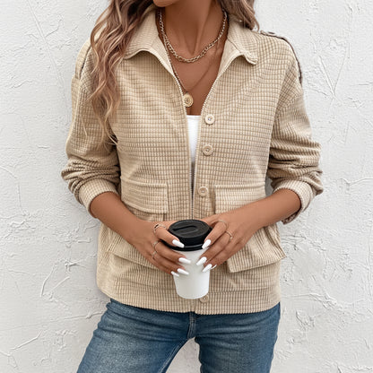 Veste – Design élégant en velours côtelé