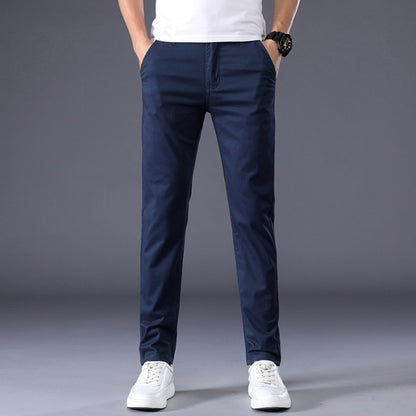 Pantalon Décontracté, Slim Et Élastique