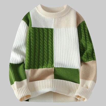 Pull Décontracté à Col Rond