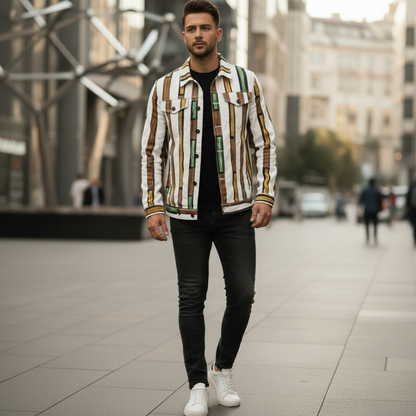 Veste En Jean Doublure En Peluche