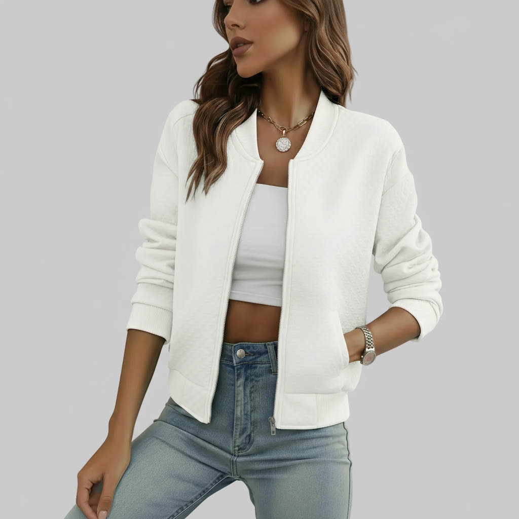 Veste zippée – Design uni et élégant