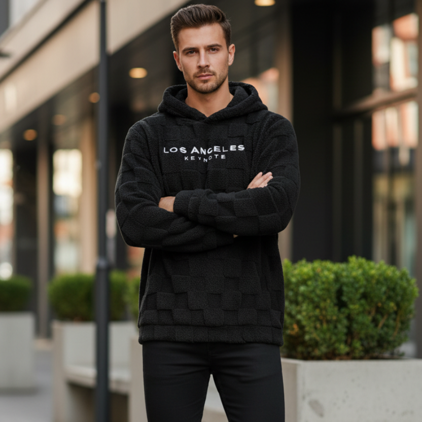 Pull à capuche moderne