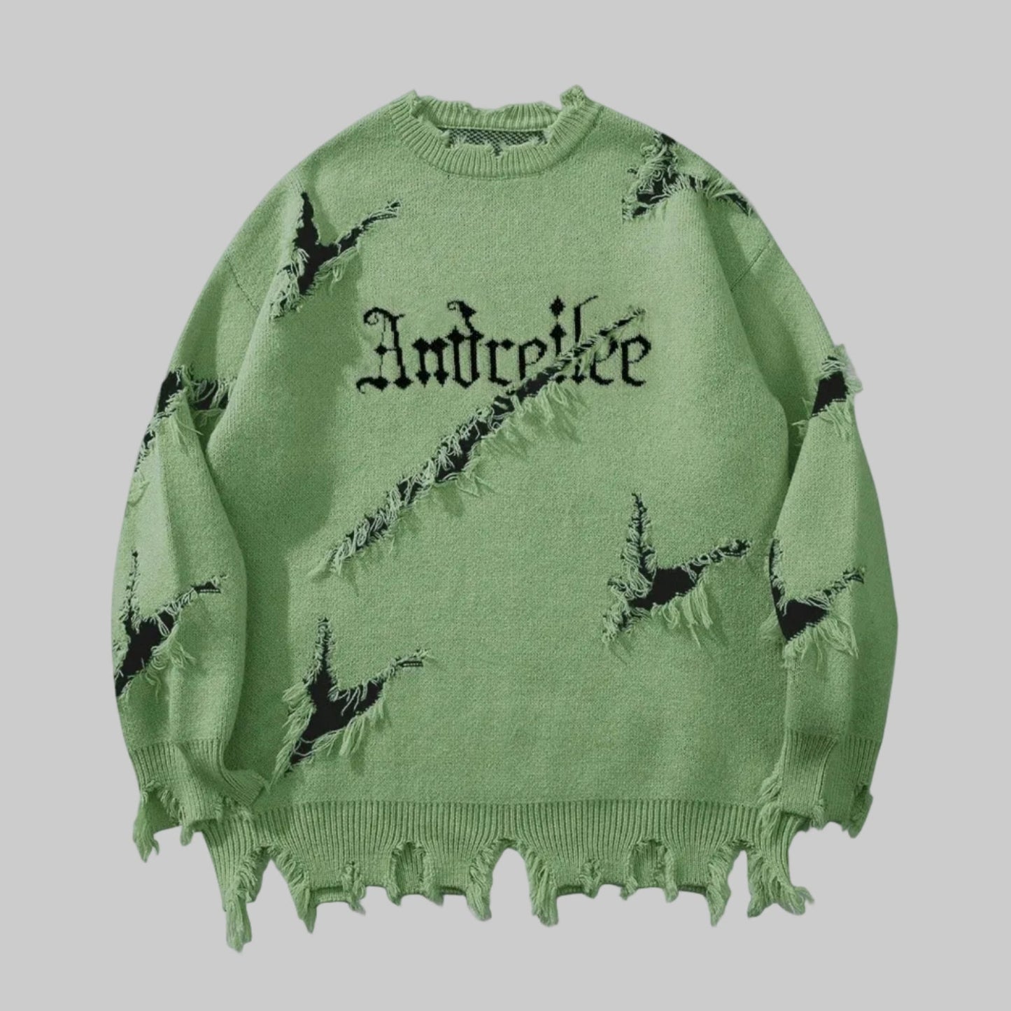 Pull Vintage Streetwear Jacquard