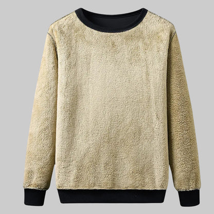 Pull Stylé En Velours d’Agneau