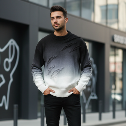 Pull stylé, Sweat Personnalisé à Dégradé
