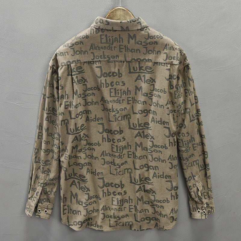 Corduroy Cotton Shirt