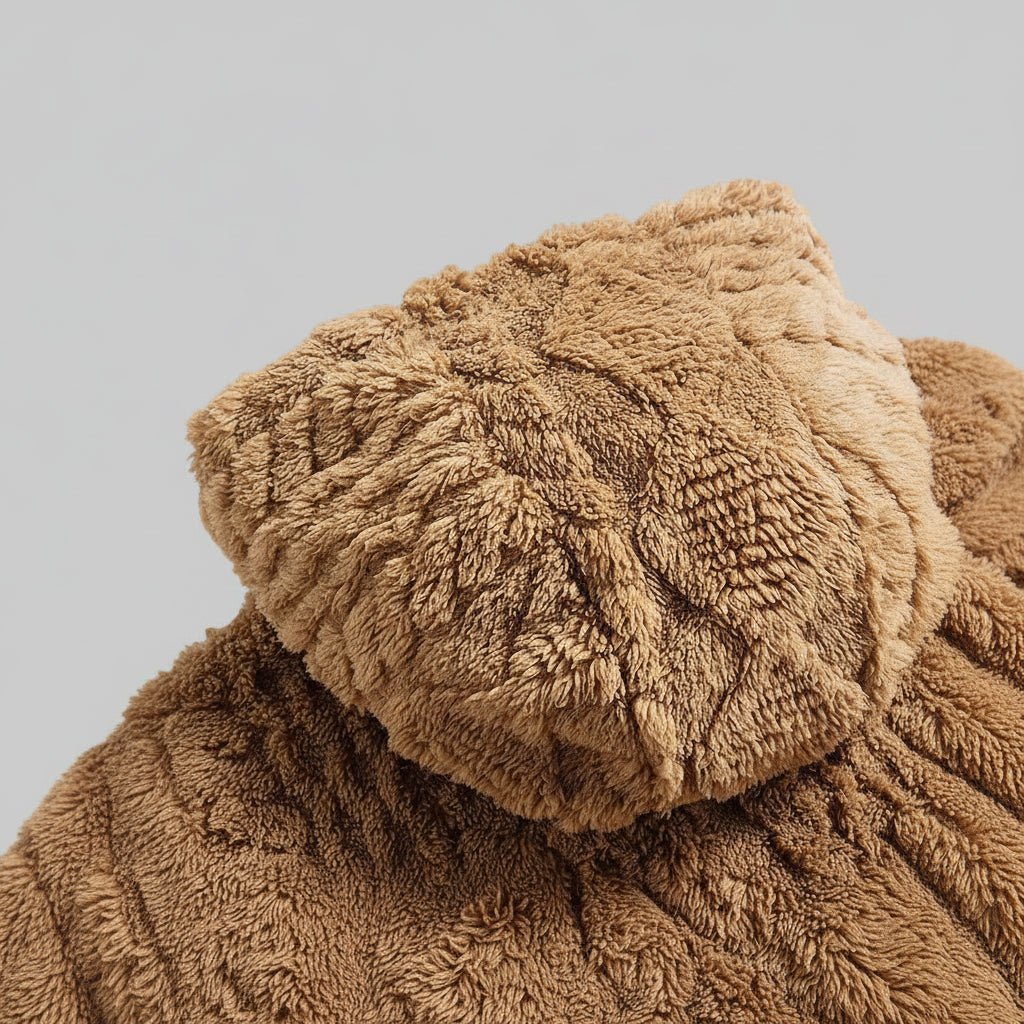 Veste à Capuche Chaude Avec Doublure