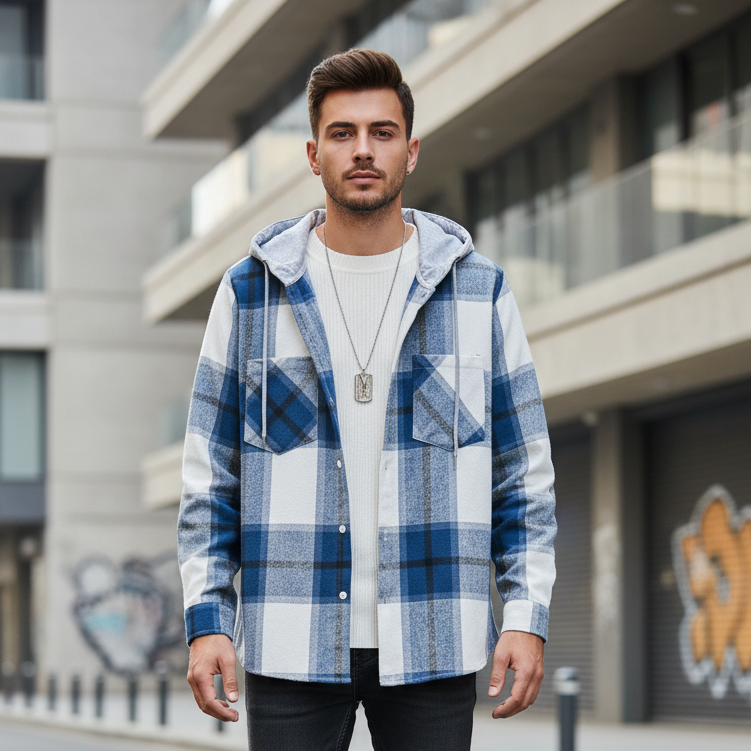 Pull à Capuche, Coupe Décontractée et Ample