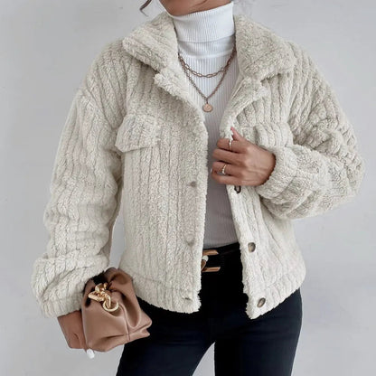 Veste en peluche – Doublure polaire