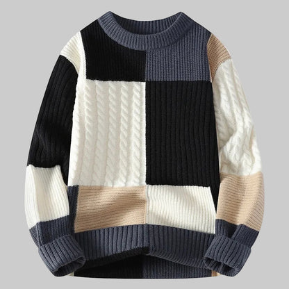Pull Décontracté à Col Rond