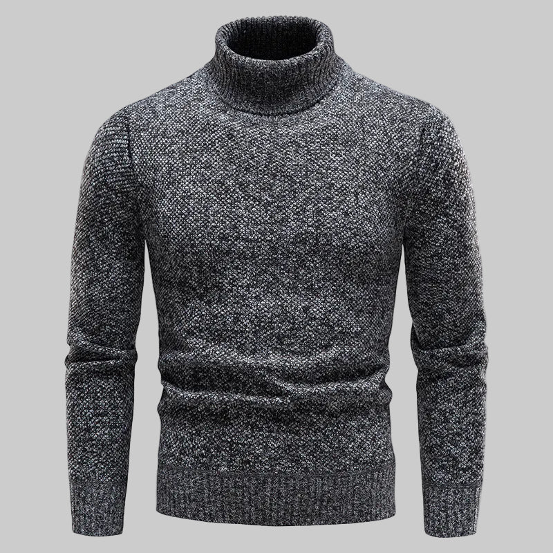 Pull Élégant Col Roulé