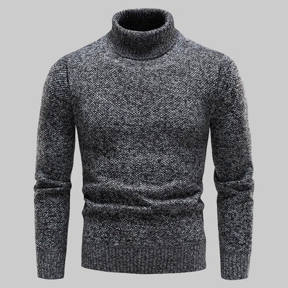 Pull Élégant Col Roulé