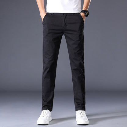 Pantalon Décontracté, Slim Et Élastique