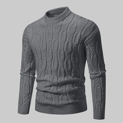 Pull à Col Rond Chaud Et Décontracté