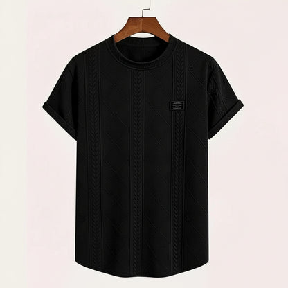T-shirt Avec Broderie Géométrique
