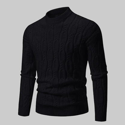 Pull à Col Rond Chaud Et Décontracté