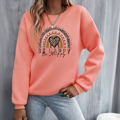 Pull basique – Motif cœur élégant