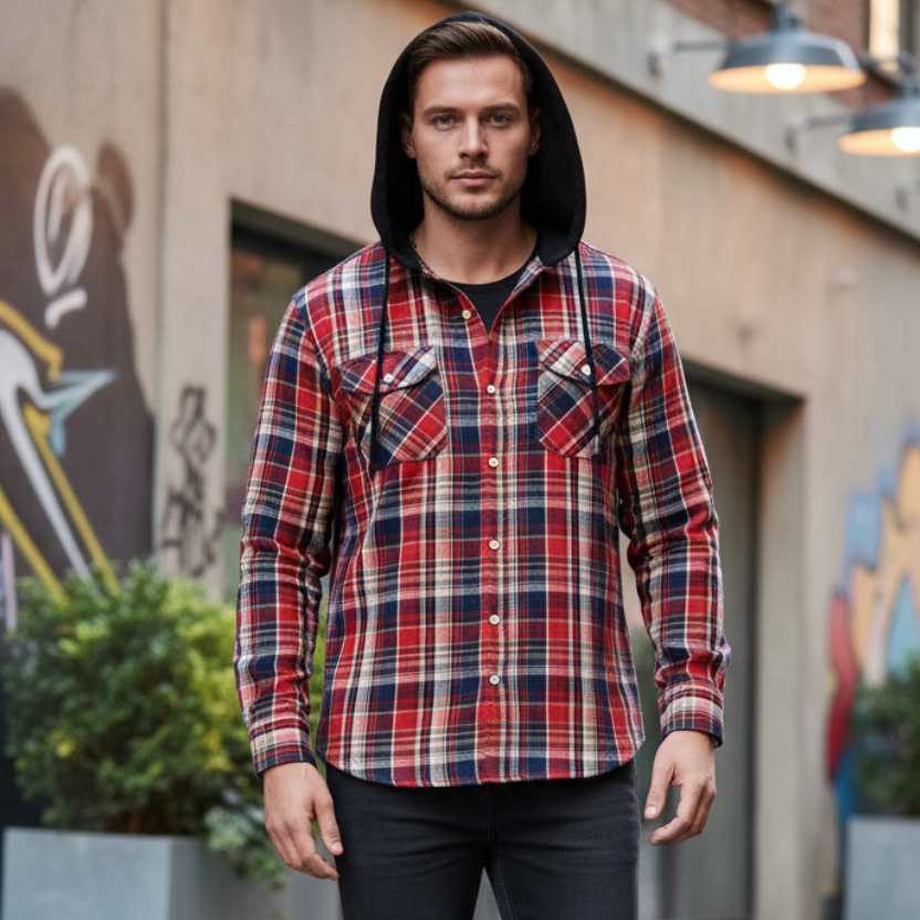 Chemise à Carreaux En Flanelle
