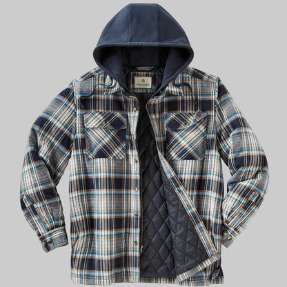 Veste En Coton Imprimé à Carreaux