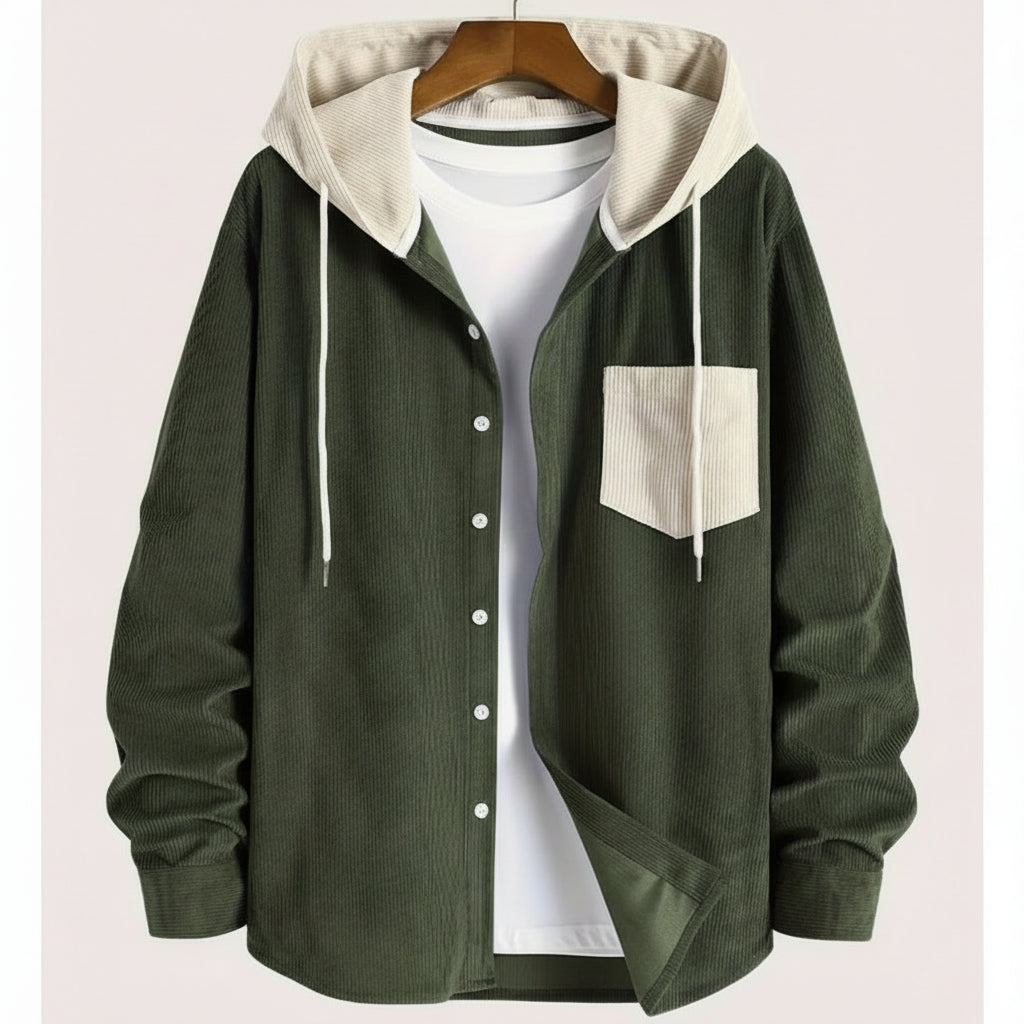 Chemise Cardigan Rayée