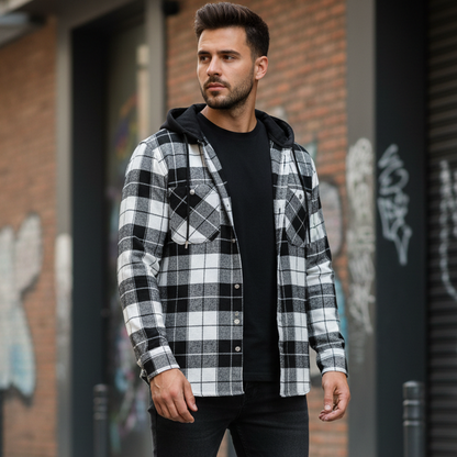 Chemise à Carreaux En Flanelle