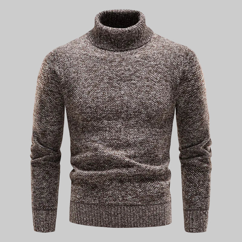 Pull Élégant Col Roulé