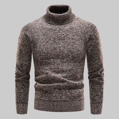 Pull Élégant Col Roulé