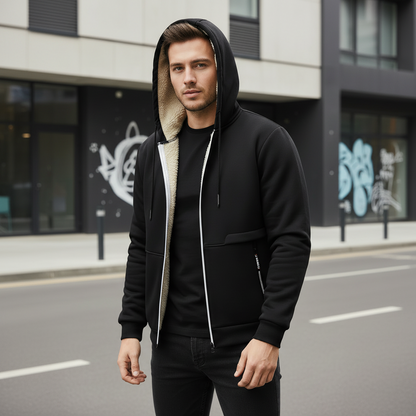 Sweat-Shirt à Manteau Epais à La Mode