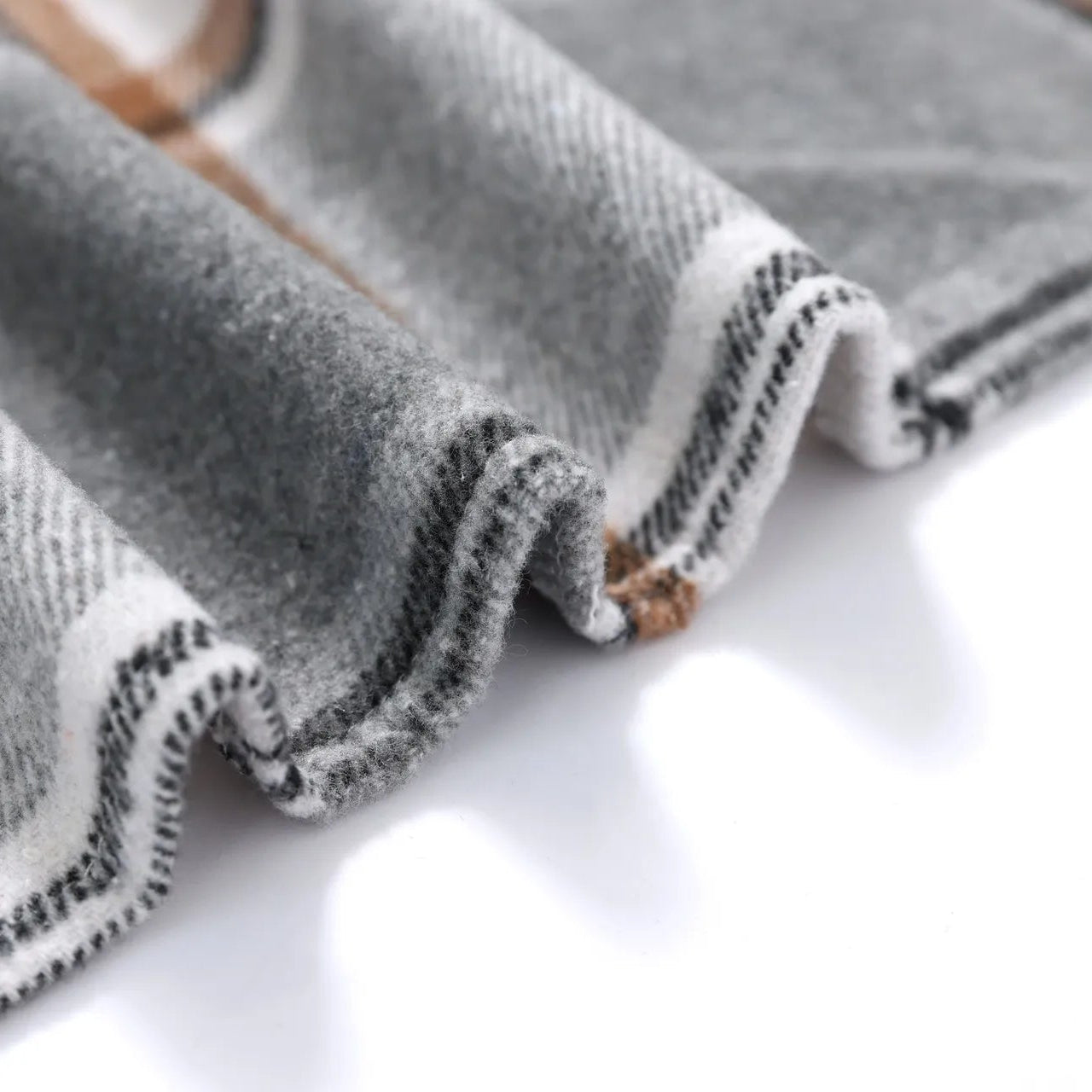 Chemise-Veste Rétro, Tissu Brossé