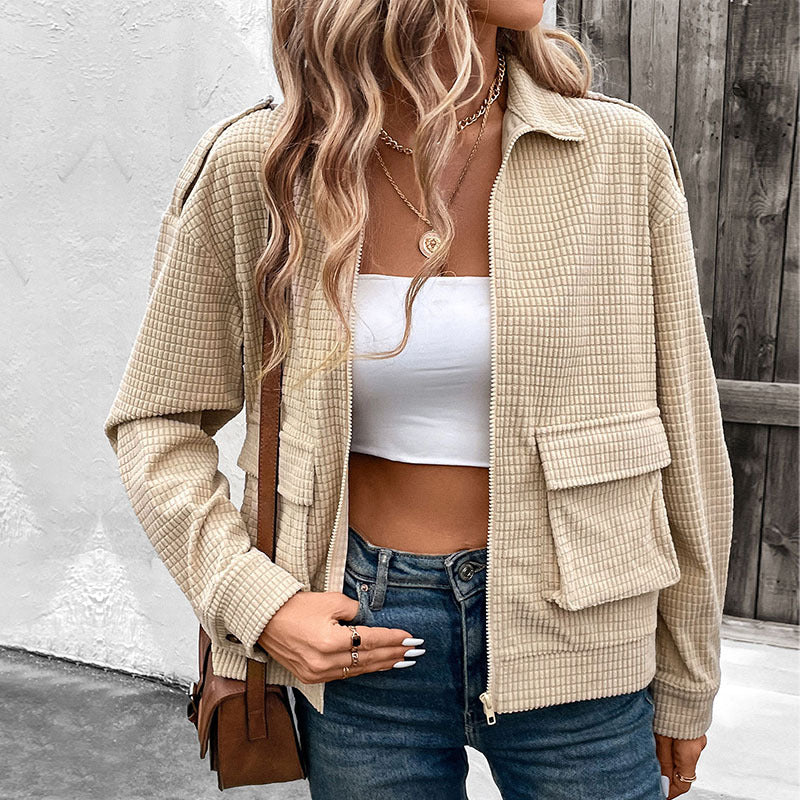 Veste – Design élégant en velours côtelé