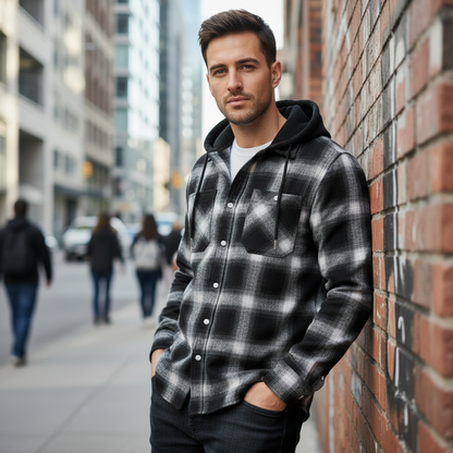 Chemise à Carreaux En Flanelle