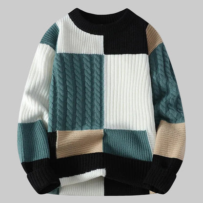 Pull Décontracté à Col Rond