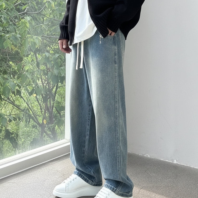 Pantalon Droit En Vrac, Printemps Et Été