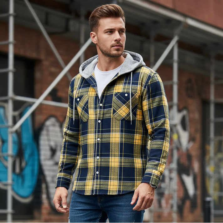 Chemise à Carreaux En Flanelle