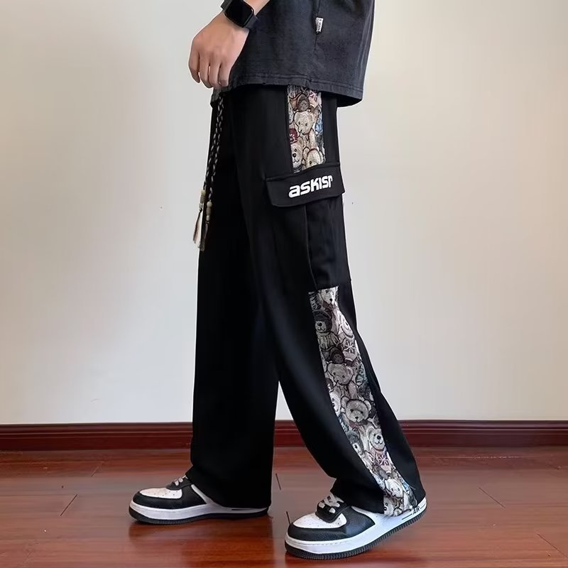 Pantalon Droit de Jogging Ample
