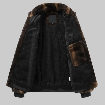 Veste en Velours à Capuche