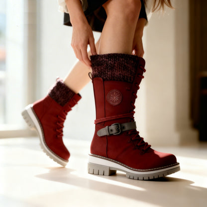 Bottines Martin à Talon Carré