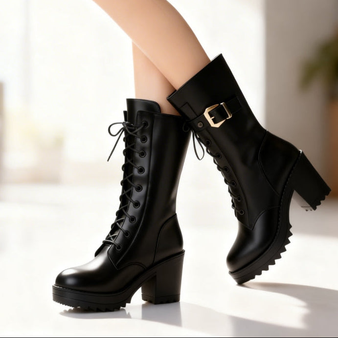 Bottines Hiver Doublées Fourrure