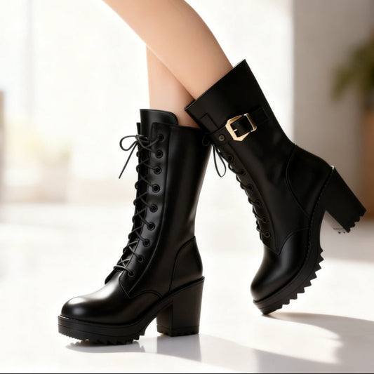 Bottines Hiver Doublées Fourrure