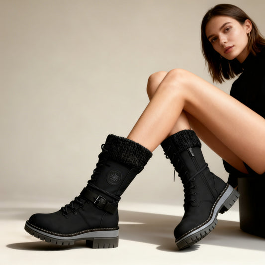 Bottines Martin à Talon Carré